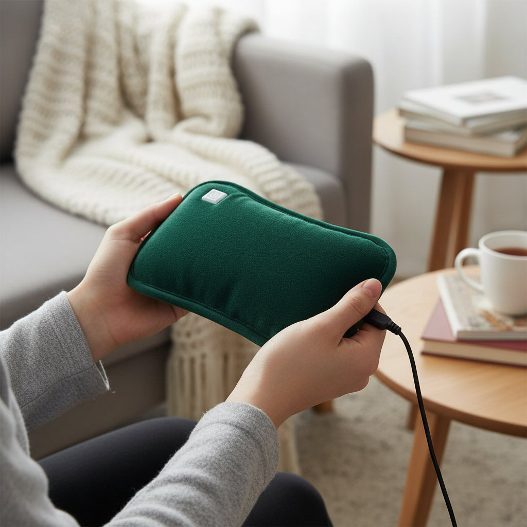 Rechargeable Portable Hand Warmer with 3 Adjustable Heat Levels & USB Fast Charging