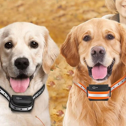 Rechargeable IP67 Waterproof Dog Training Collar - 1000m Range, 3 Modes