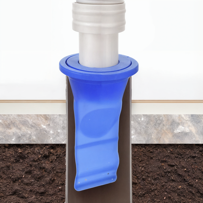 Odor Control Seal for Drains with Auto-Close Function and Flexible Silicone Design