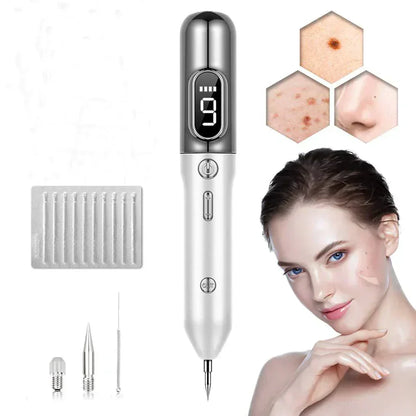 Precision Plasma Pen for Skin Spots and Blemishes, Handheld Skin Care Pen with Multiple Attachments