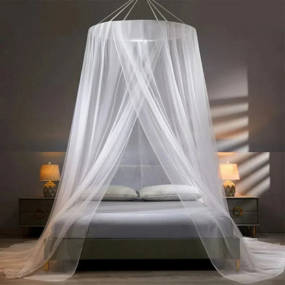 Foldable Bed Canopy Mosquito Net - Breathable Mesh for Home & Camping