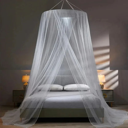 Foldable Bed Canopy Mosquito Net - Breathable Mesh for Home & Camping