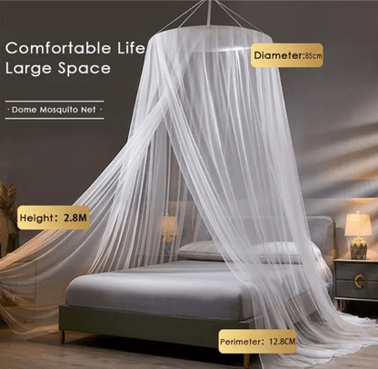 Foldable Bed Canopy Mosquito Net - Breathable Mesh for Home & Camping