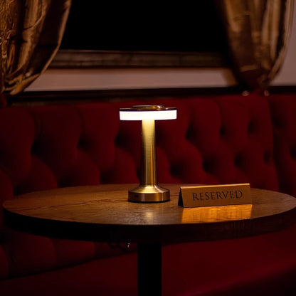 Cordless Rechargeable LED Table Lamp with Dimmable Brightness and USB-C Charging