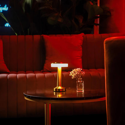 Cordless Rechargeable LED Table Lamp with Dimmable Brightness and USB-C Charging