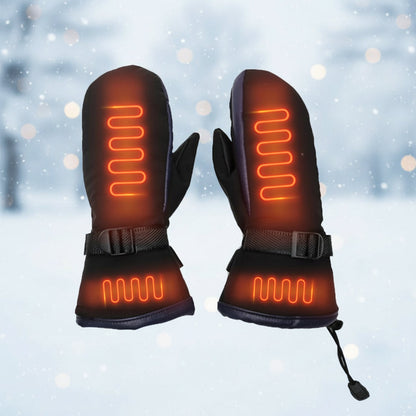 USB Heated Thermal Gloves with Dual-Side Heating and Adjustable Temperature Levels