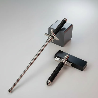 Adjustable Alloy Trekking Pole - Anti-Slip Handle Walking Stick for Hiking & Trails