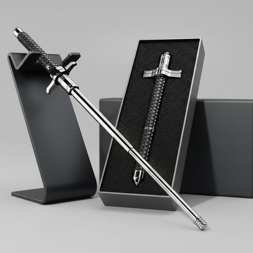 Adjustable Alloy Trekking Pole - Anti-Slip Handle Walking Stick for Hiking & Trails