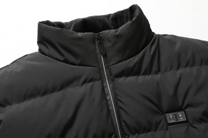 Heated Jacket with 6 Adjustable Heat Settings, Carbon Fiber Heating Zones & Windproof Nylon