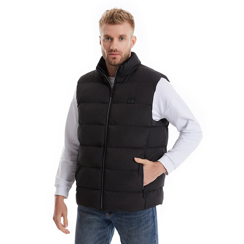 Heated Jacket with 6 Adjustable Heat Settings, Carbon Fiber Heating Zones & Windproof Nylon