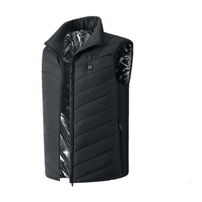 Heated Jacket with 6 Adjustable Heat Settings, Carbon Fiber Heating Zones & Windproof Nylon