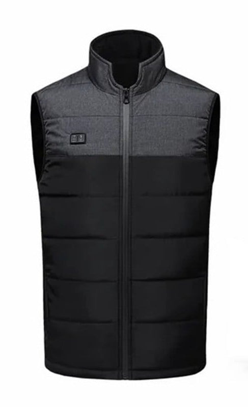 Heated Jacket with 6 Adjustable Heat Settings, Carbon Fiber Heating Zones & Windproof Nylon