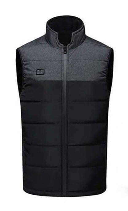 Heated Jacket with 6 Adjustable Heat Settings, Carbon Fiber Heating Zones & Windproof Nylon
