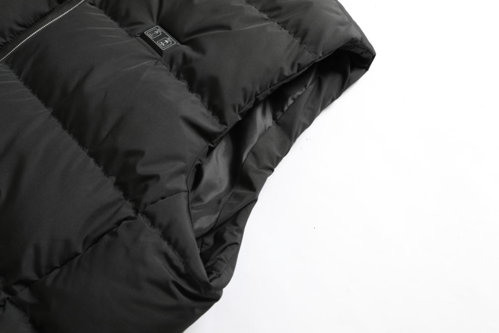 Heated Jacket with 6 Adjustable Heat Settings, Carbon Fiber Heating Zones & Windproof Nylon