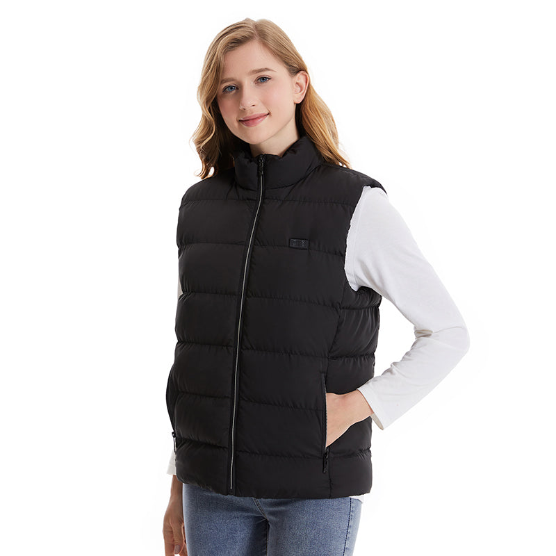 Heated Jacket with 6 Adjustable Heat Settings, Carbon Fiber Heating Zones & Windproof Nylon