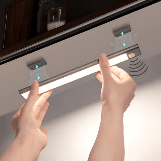 Wireless LED Lamp with Sensor Activation and Magnetic Mount for Easy Installation